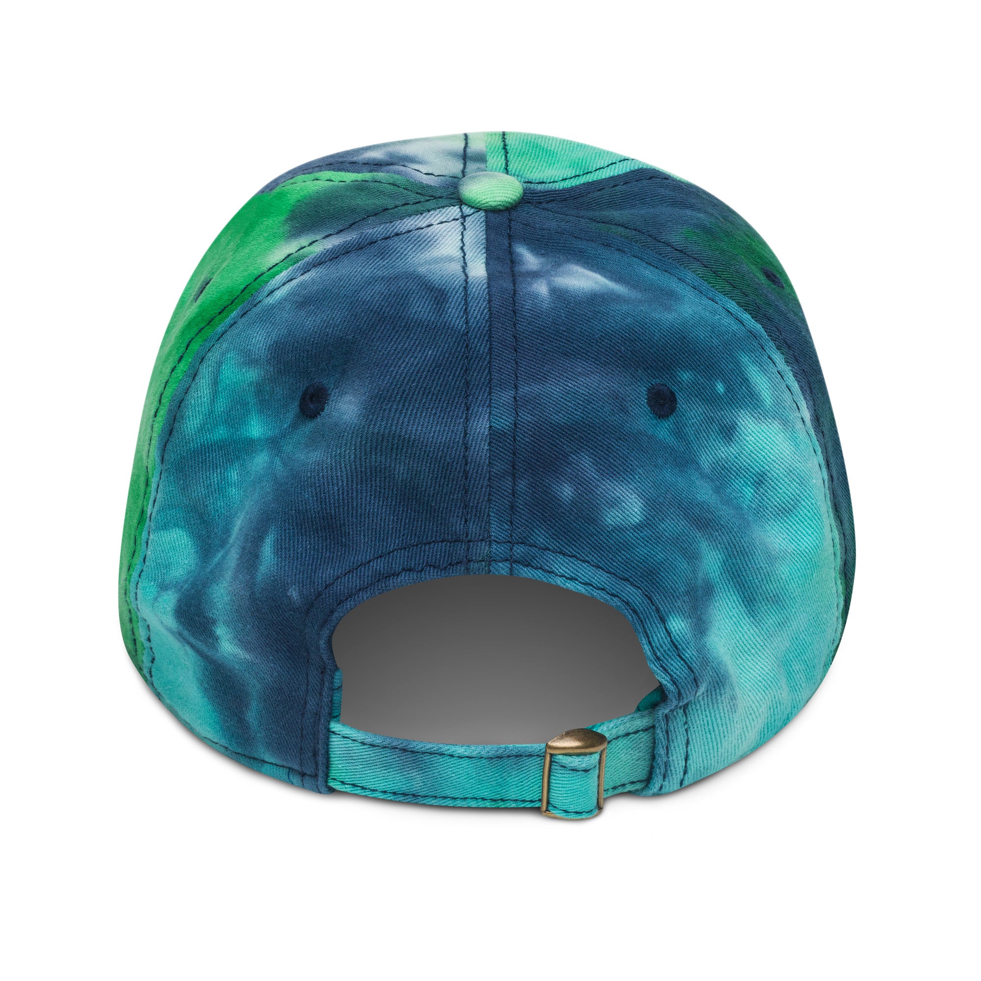 Beachy Tie-Dye Hat - Ocean