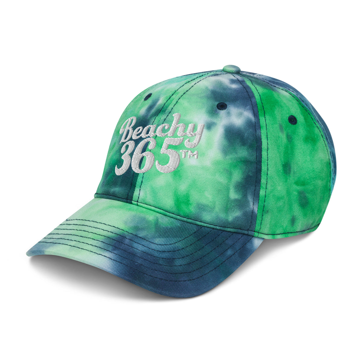 Beachy Tie-Dye Hat - Ocean