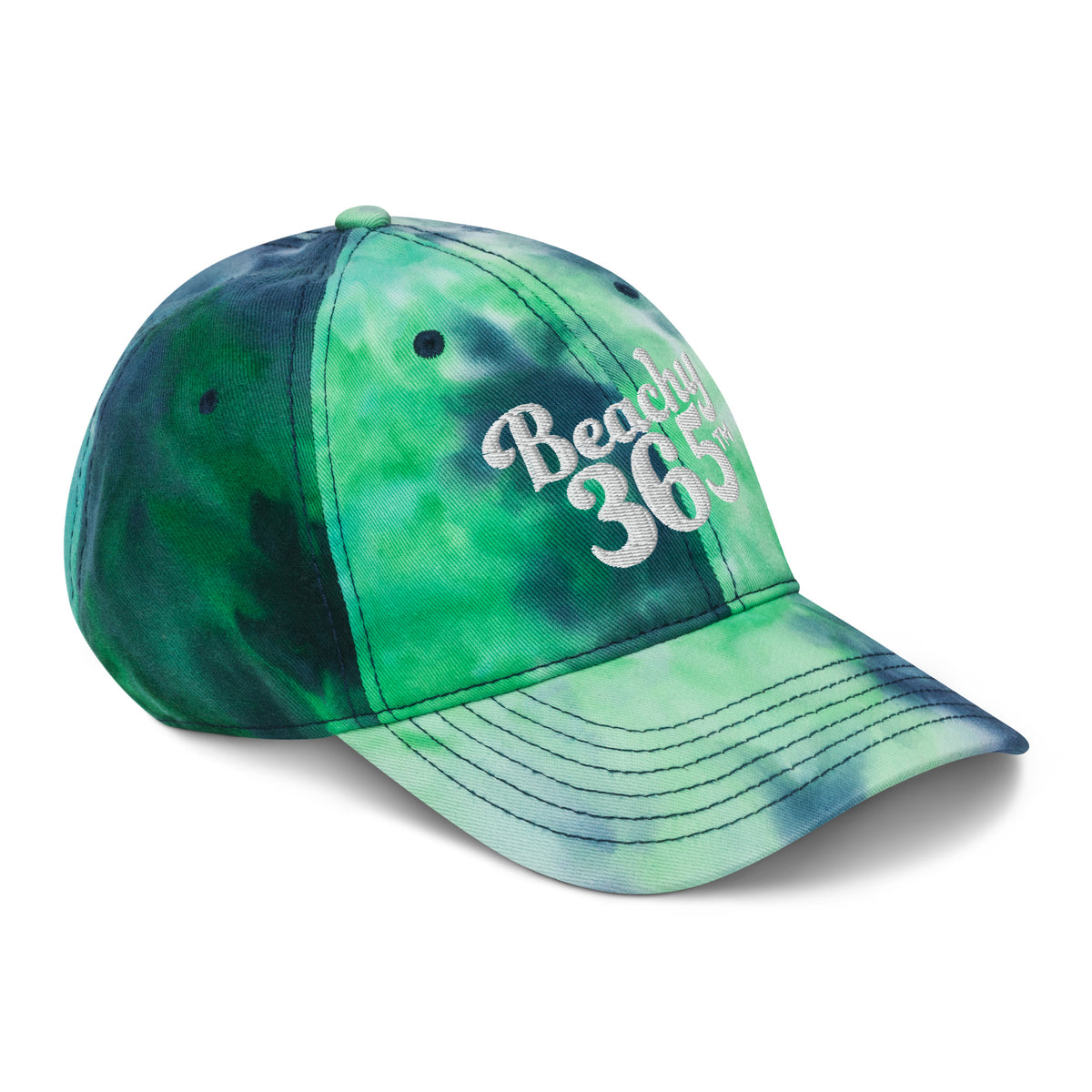 Beachy Tie-Dye Hat - Ocean