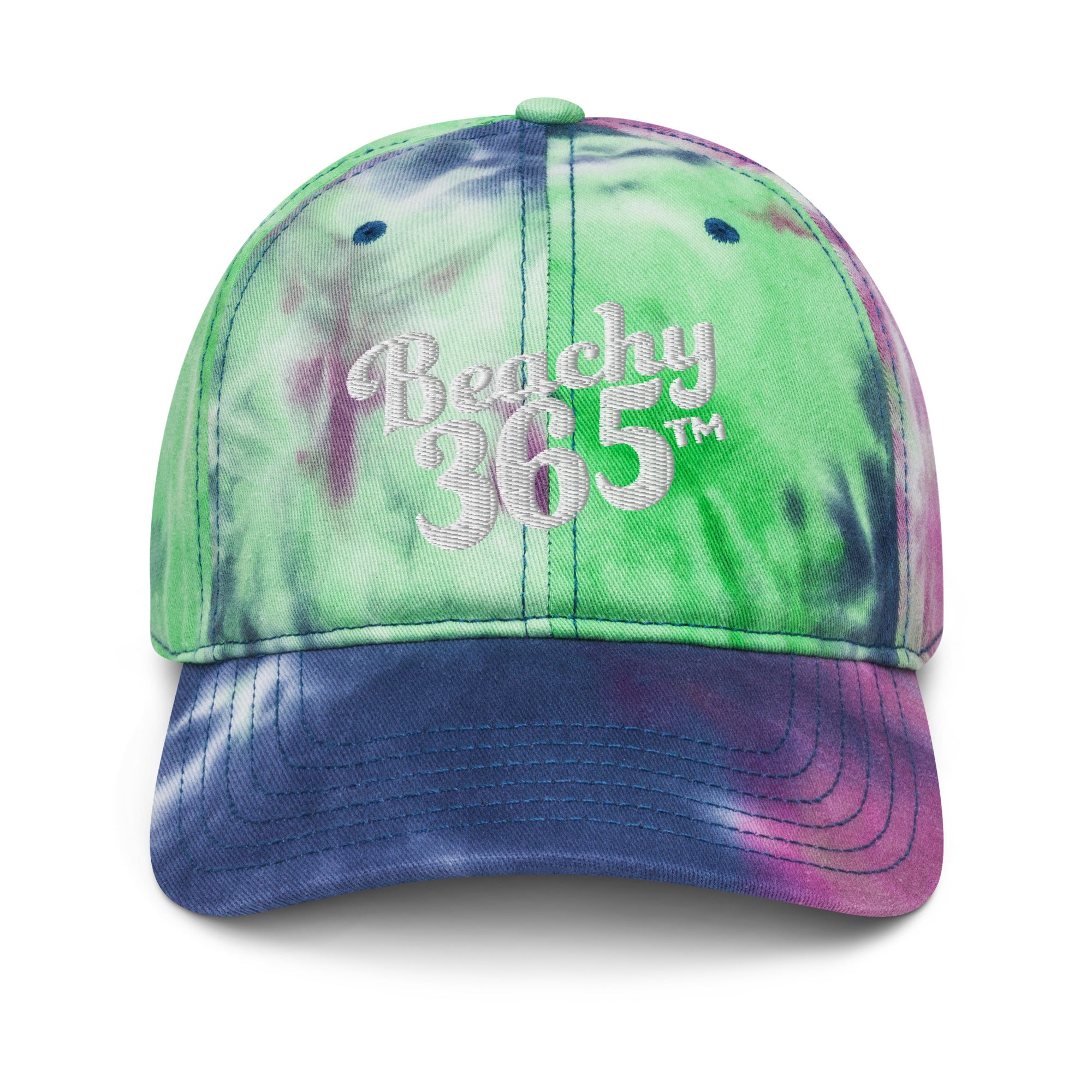 Beachy Tie-Dye Hat - Purple Passion