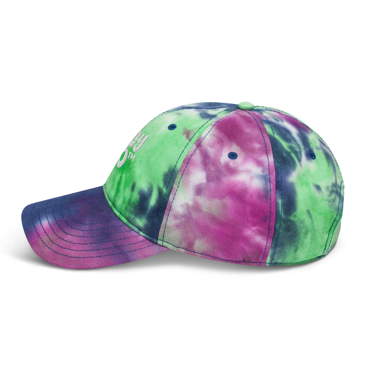 Beachy Tie-Dye Hat - Purple Passion