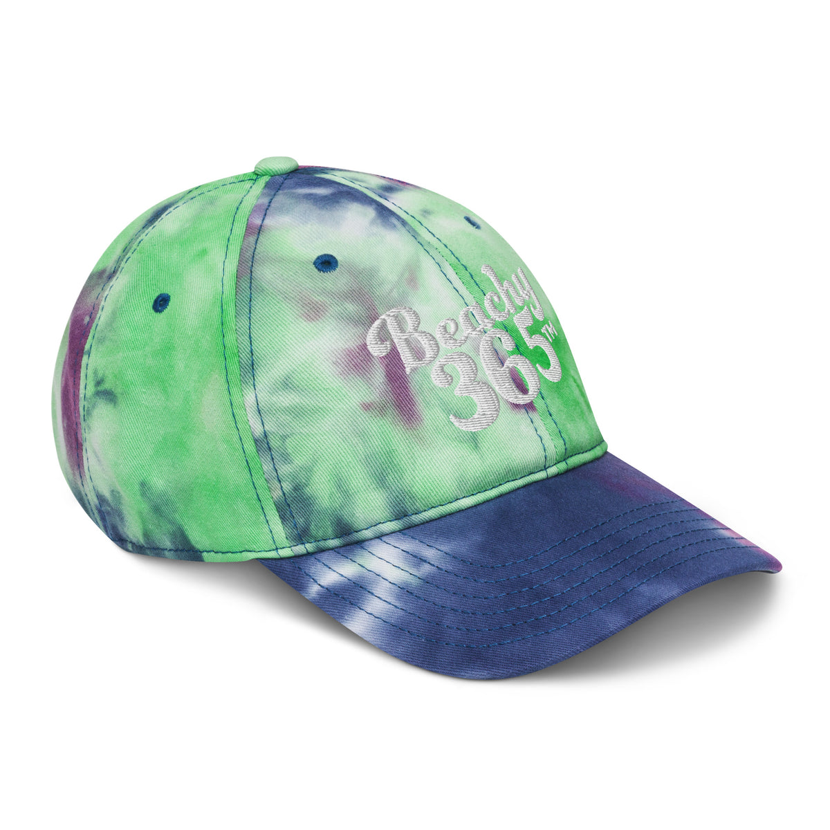 Beachy Tie-Dye Hat - Purple Passion