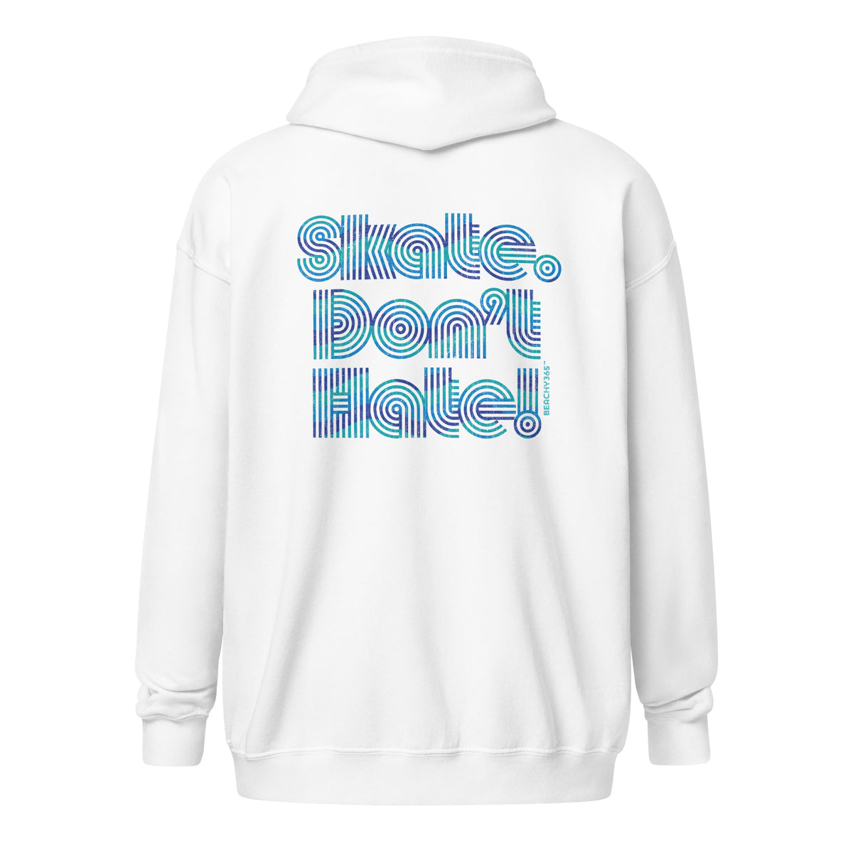 Skate Don't Hate Zip Hoodie