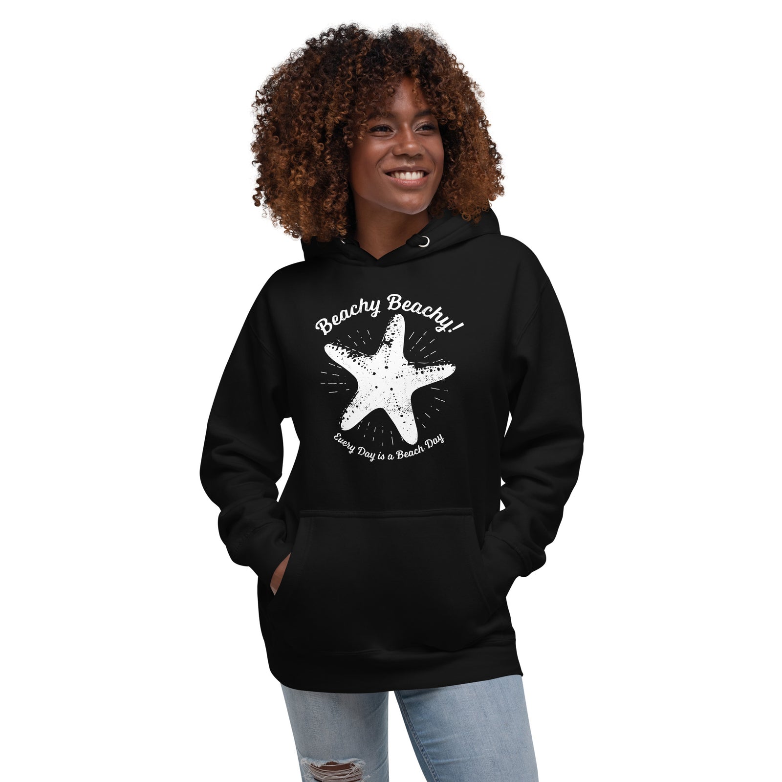 Beachy Beachy Vintage Lucky Starfish Hoodie