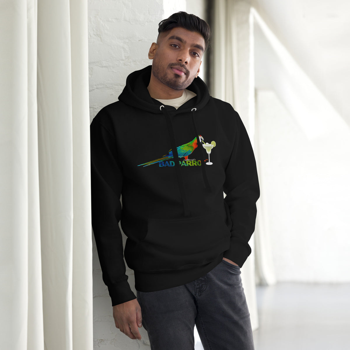 Bad Parrot Margarita Logo Hoodie