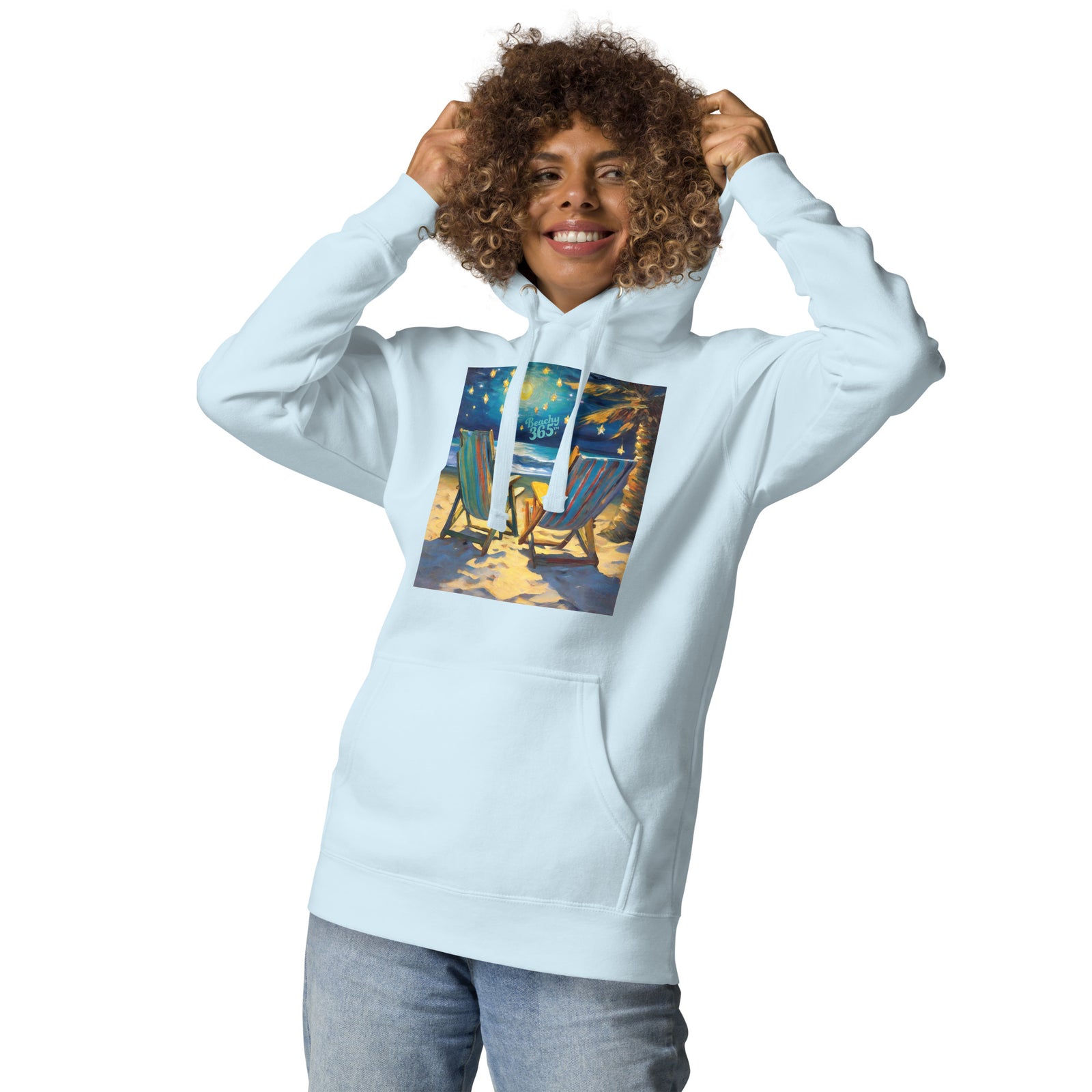Dreamy Starlight Beach Hoodie