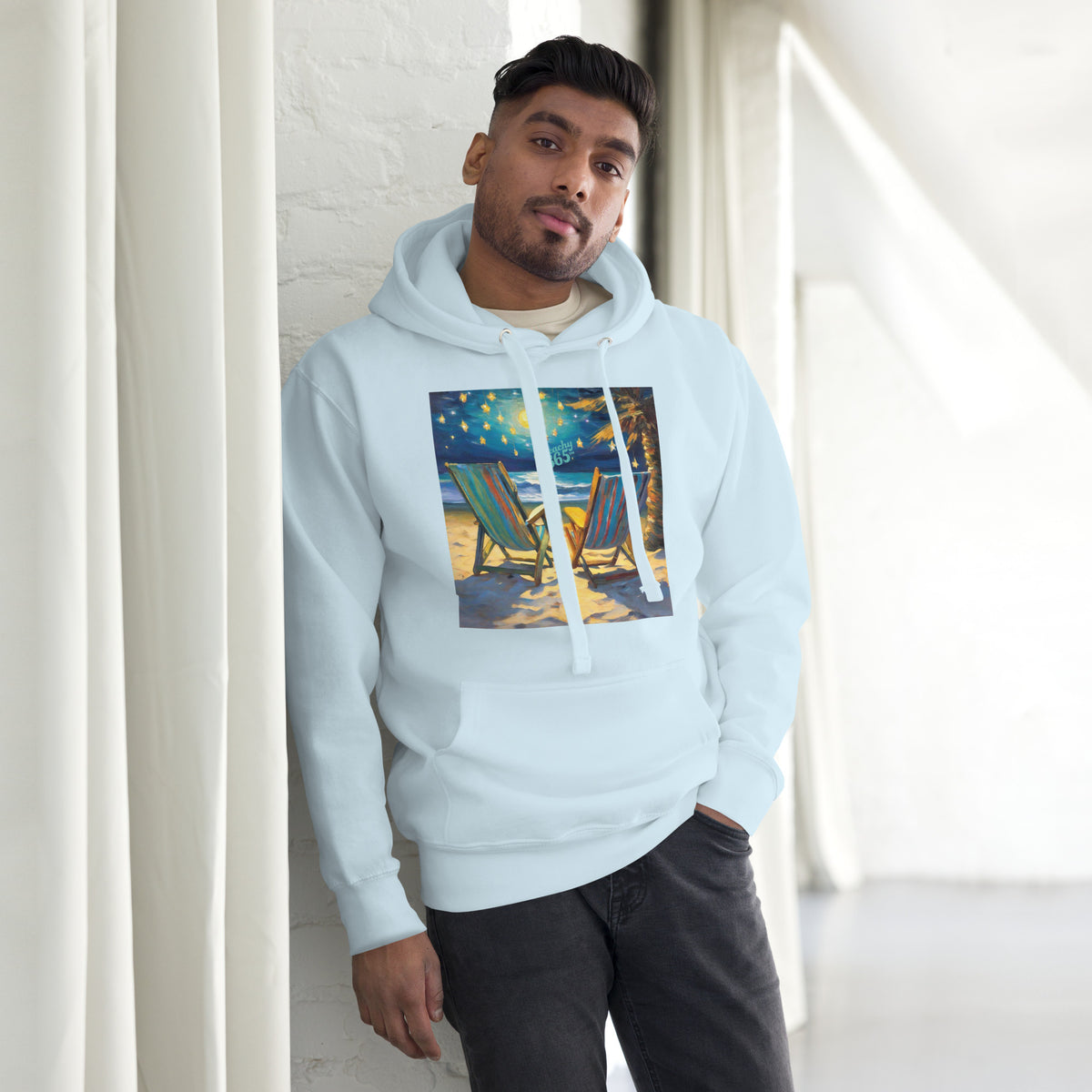 Dreamy Starlight Beach Hoodie