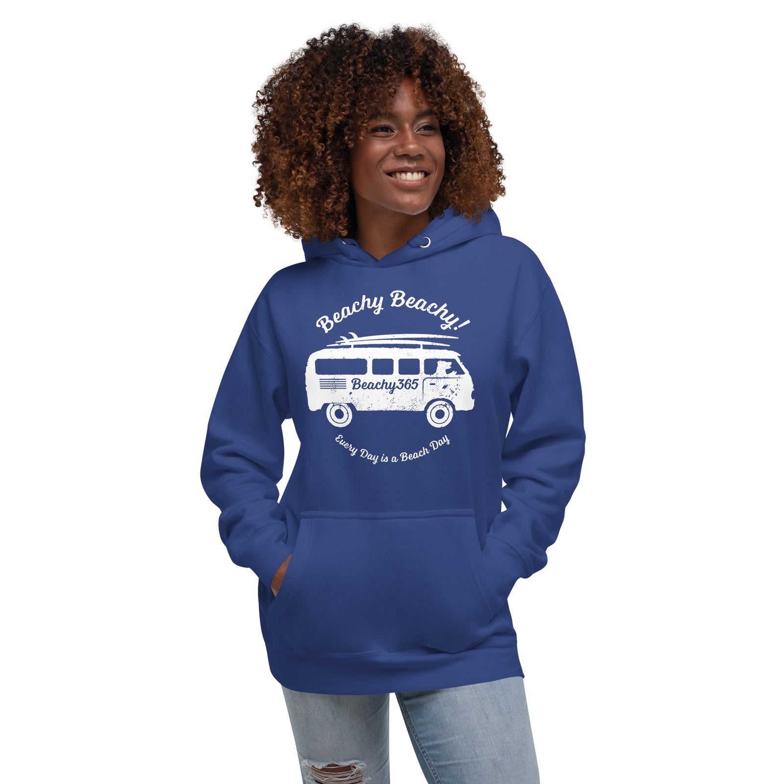 Beachy Beachy Vintage Surfbus Dog Hoodie