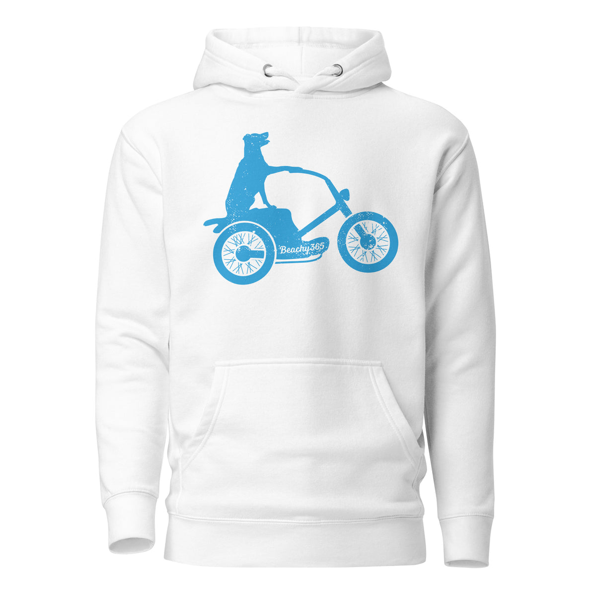 Vintage Scooter Dog Hoodie