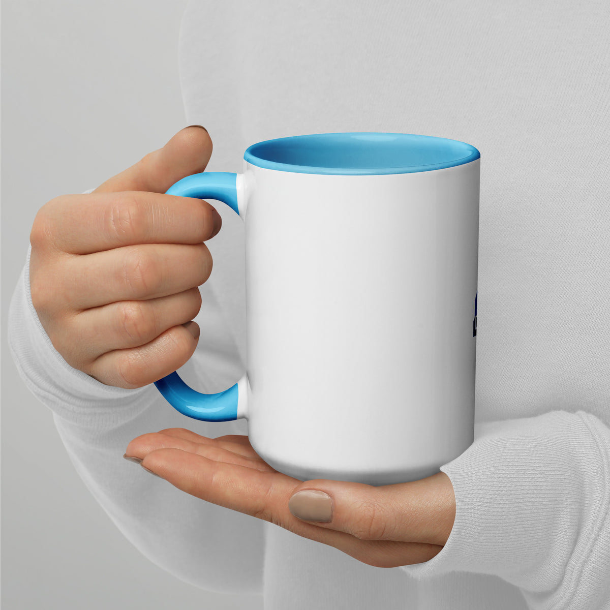 Team Awesome Mug with Blue Accents