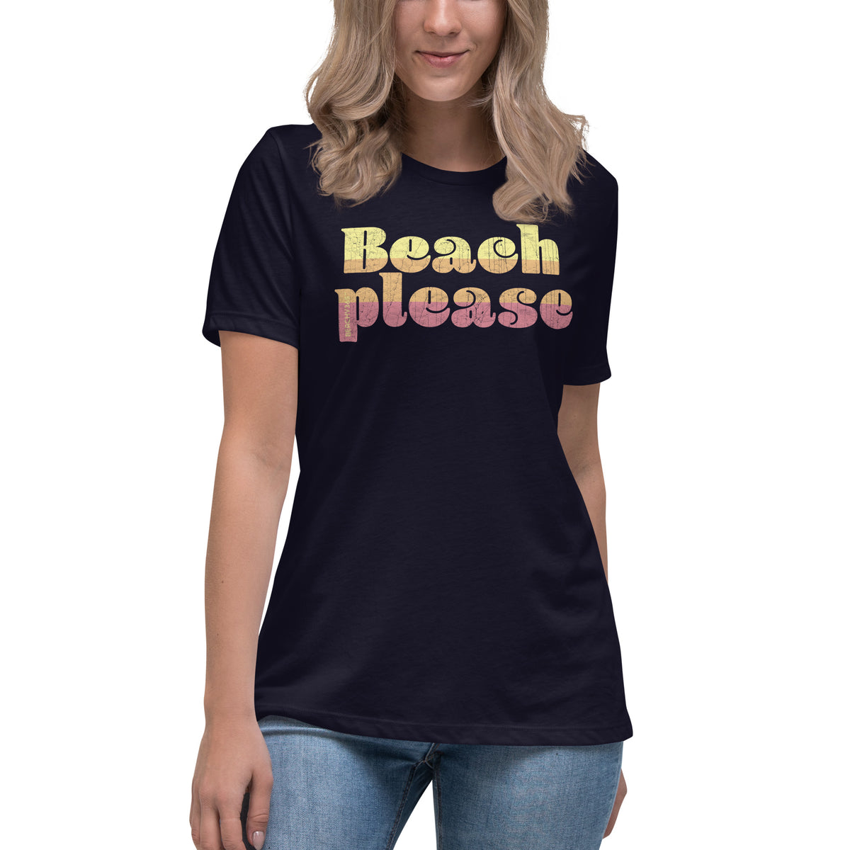 Beach Please Women's Relaxed Tee