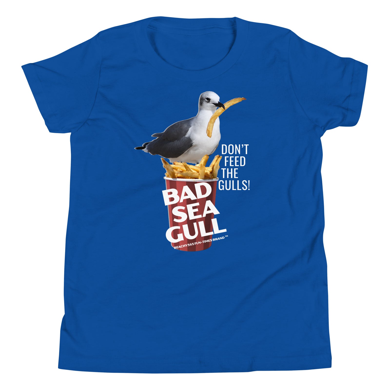 Bad Seagull Jumbo Fries Logo Kids Tee
