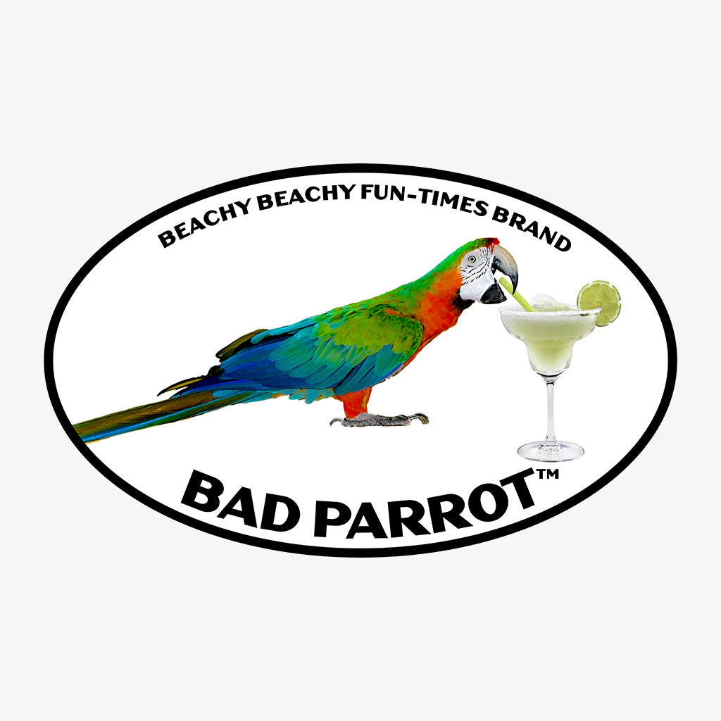 Bad Parrot with Margarita Men/Unisex Fleece Pullover