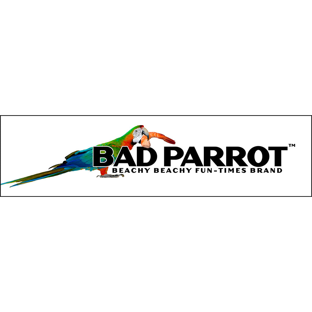 Bad Parrot Wide Shrimp Logo Bumper Sticker