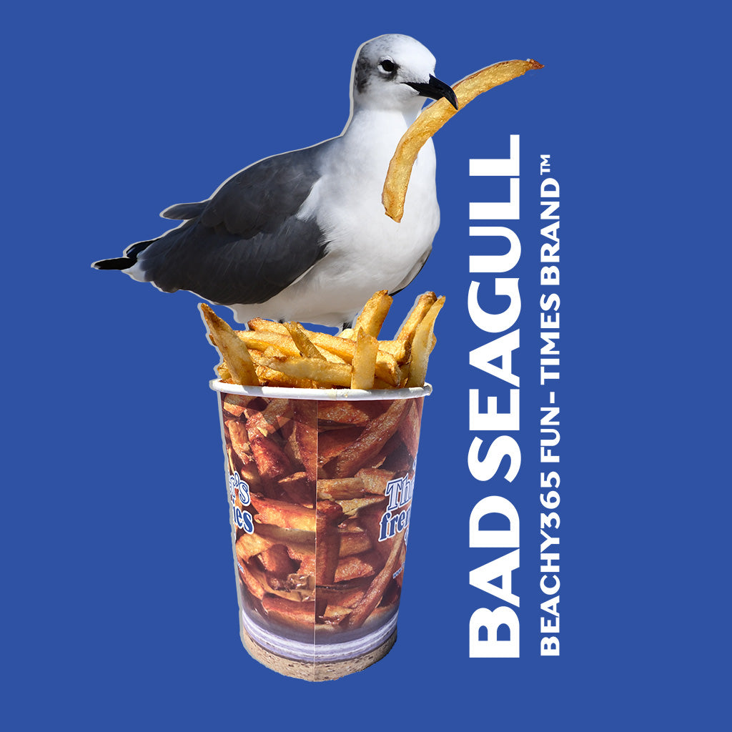 Bad Seagull Jumbo Fries Logo Kids Tee