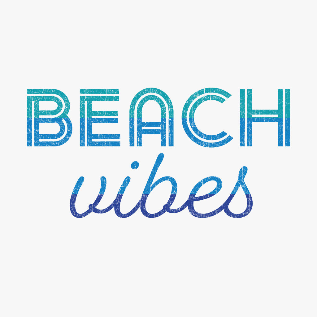 Beach Vibes Vintage Women's Tri-Blend Racerback Tank