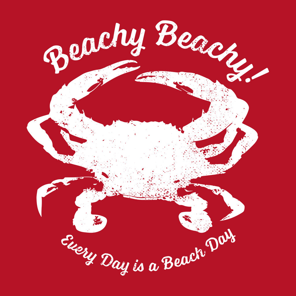 Beachy Beachy Vintage Crab Kids Tee