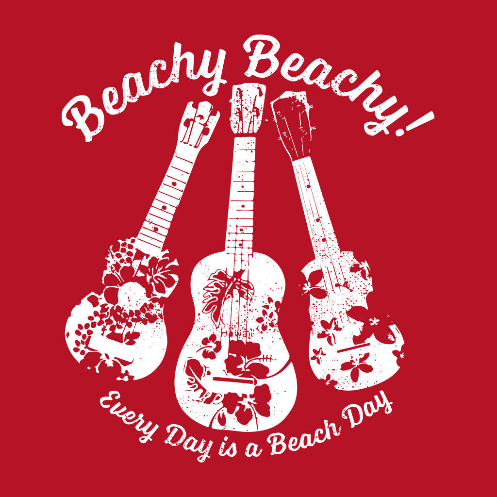 Beachy Beachy Vintage Ukuleles Kids Tee