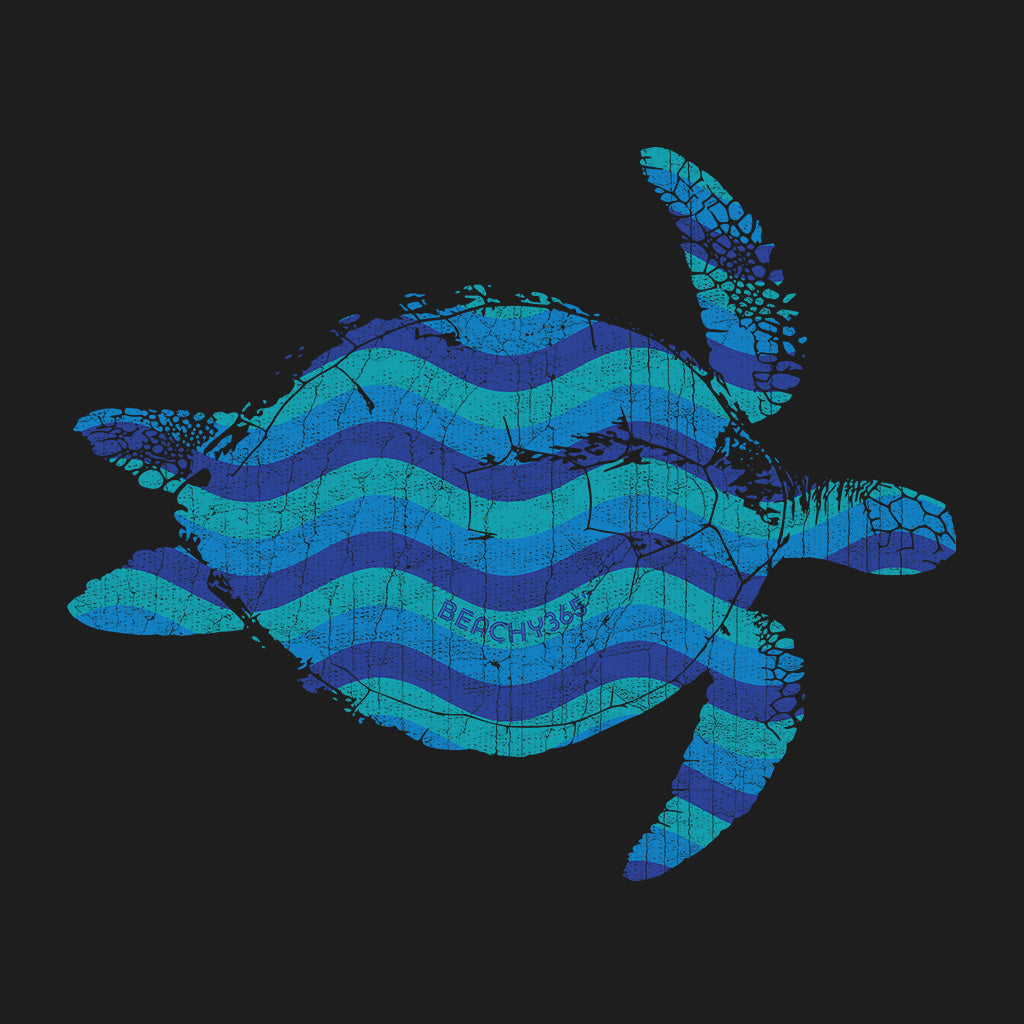 Caribbean Sea Turtle Comfort Colors Tee