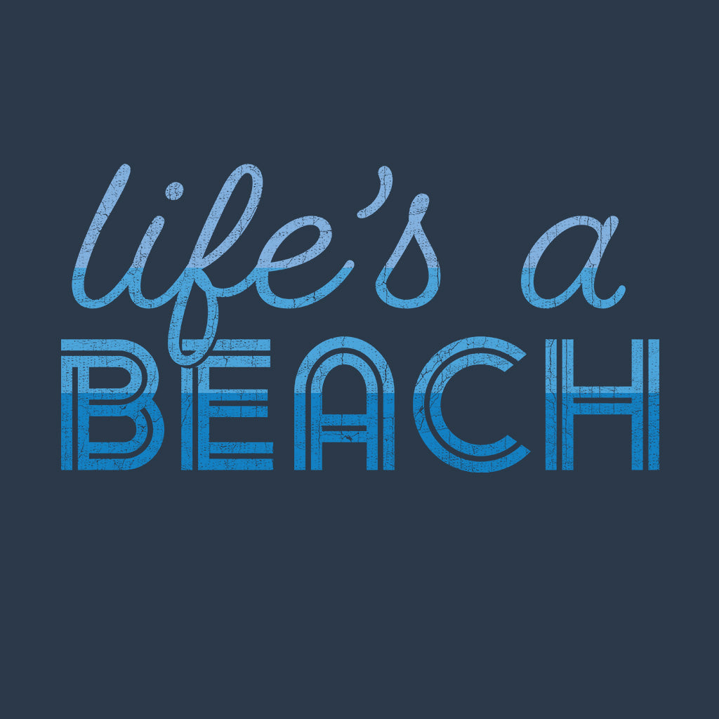 Life's a Beach Vintage Women's Tri-Blend Racerback Tank