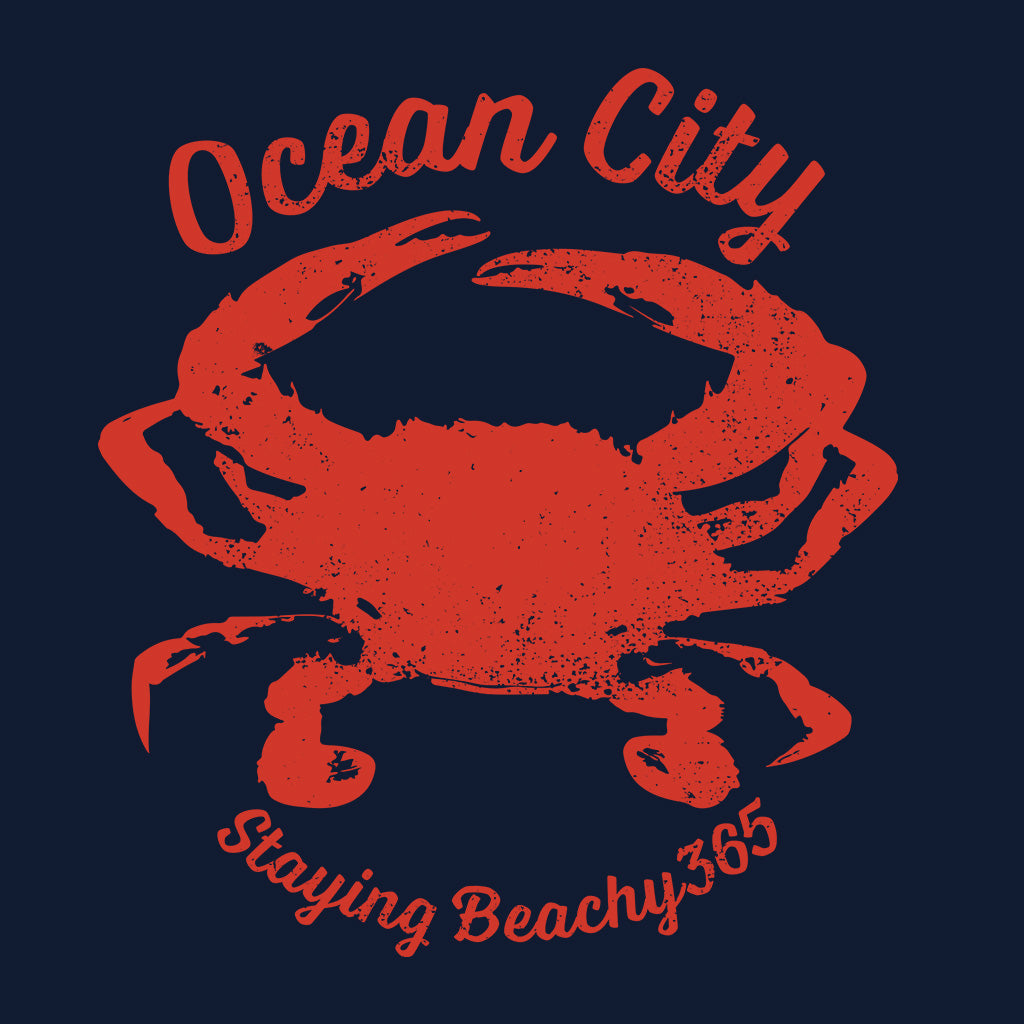 Ocean City Vintage Crab Tee