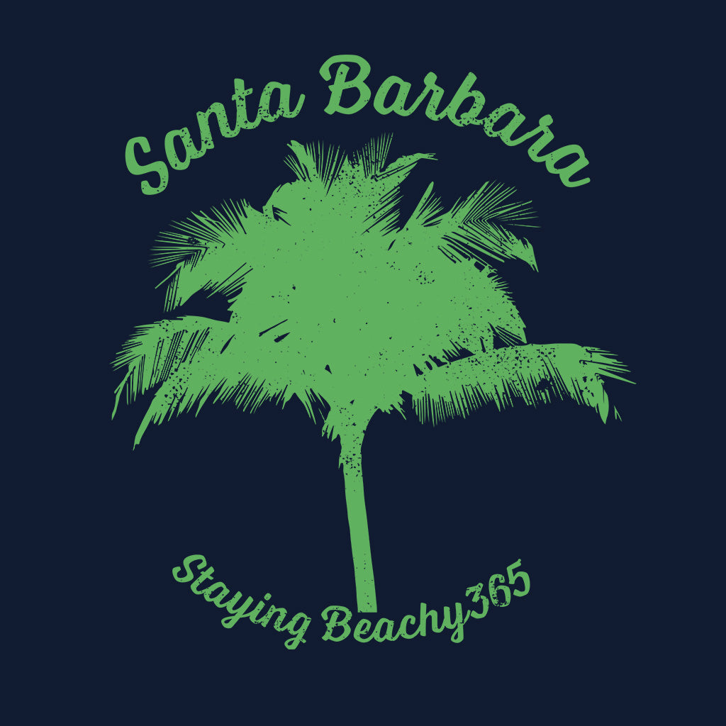 Santa Barbara Vintage Palm Tree Tee