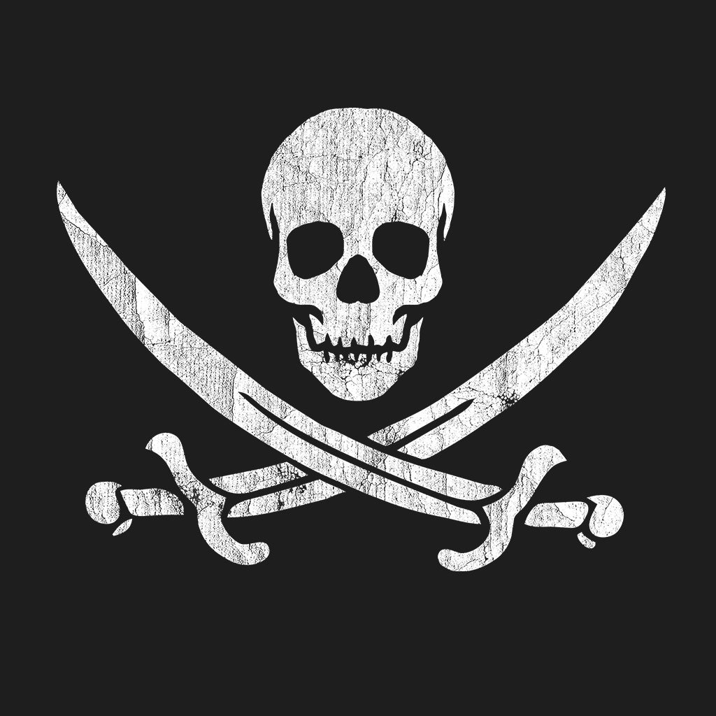 Pirates of the caribbean-themed design with skull and swords, T-shirt  contest