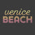 Venice Beach Vintage Eco-Friendly Women's V-Neck Tee