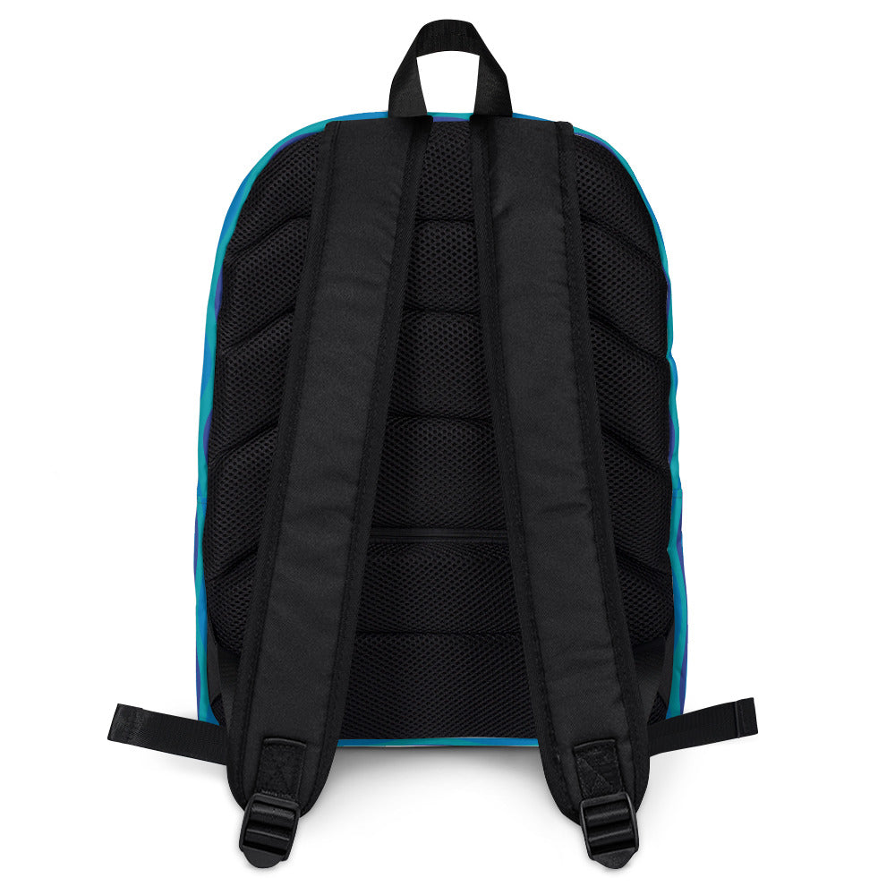 Beachy365 Skate Vibes Backpack - Caribbean Sea - Waves