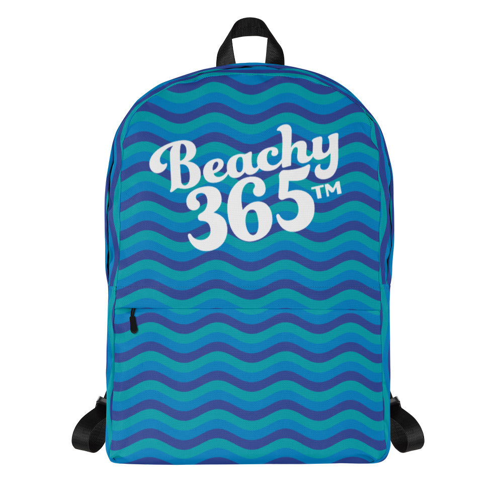 Beachy backpacks for online school