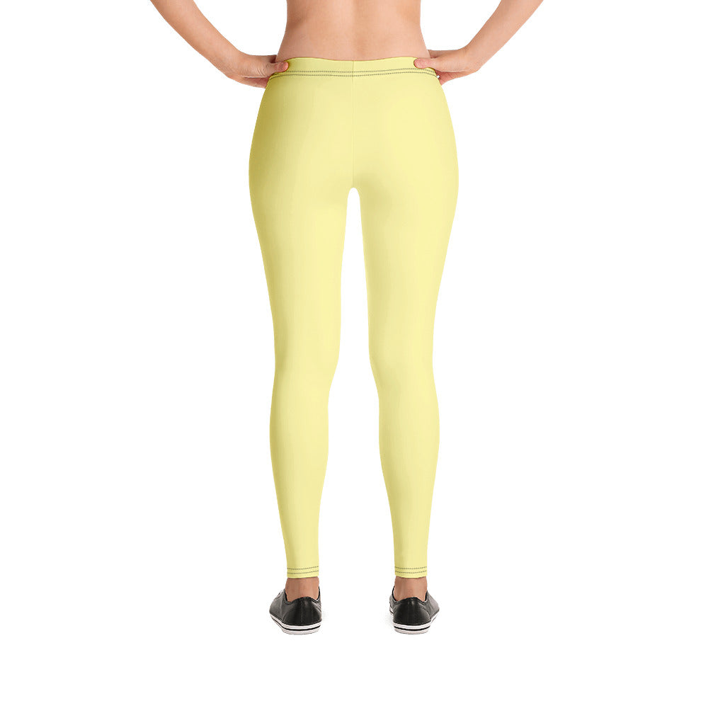 Leggings - Coral Sunrise - Yellow