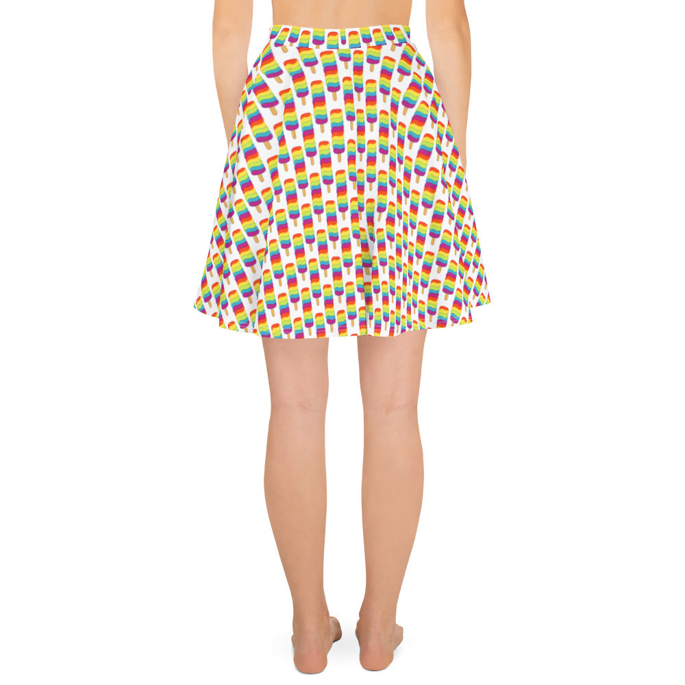 Rainbow Pop Skater Skirt