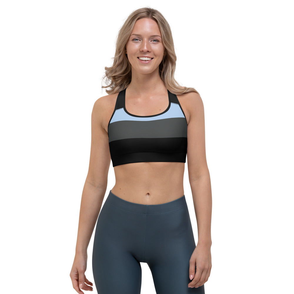 Beachy Sports Bra - Moonlight Drive