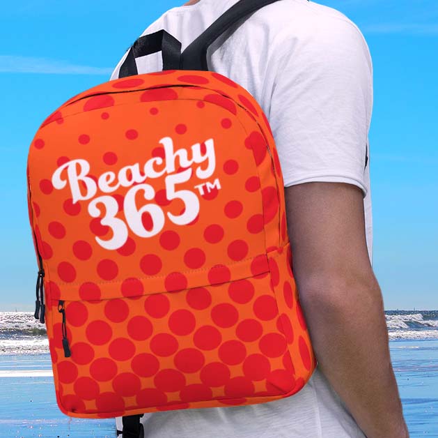 Beachy365 Skate Vibes Backpack - Orange Pop