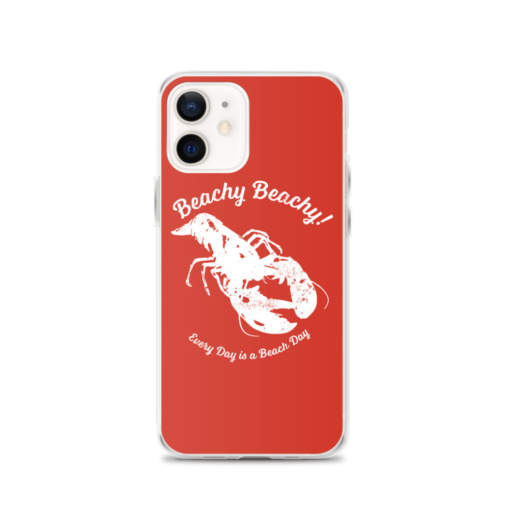 Beachy Beachy Vintage Lobster iPhone Case