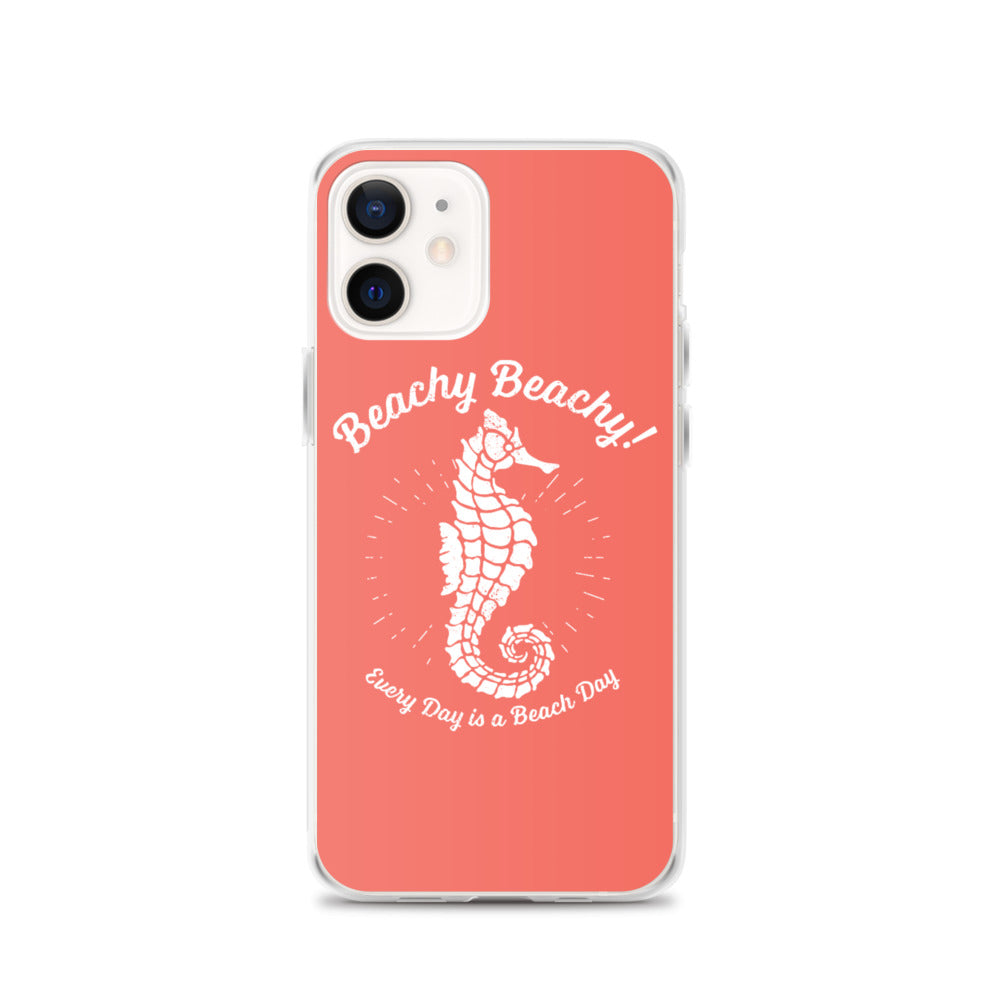 Beachy Beachy Vintage Seahorse iPhone Case
