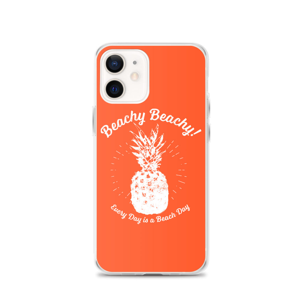 Beachy Beachy Vintage Pineapple iPhone Case