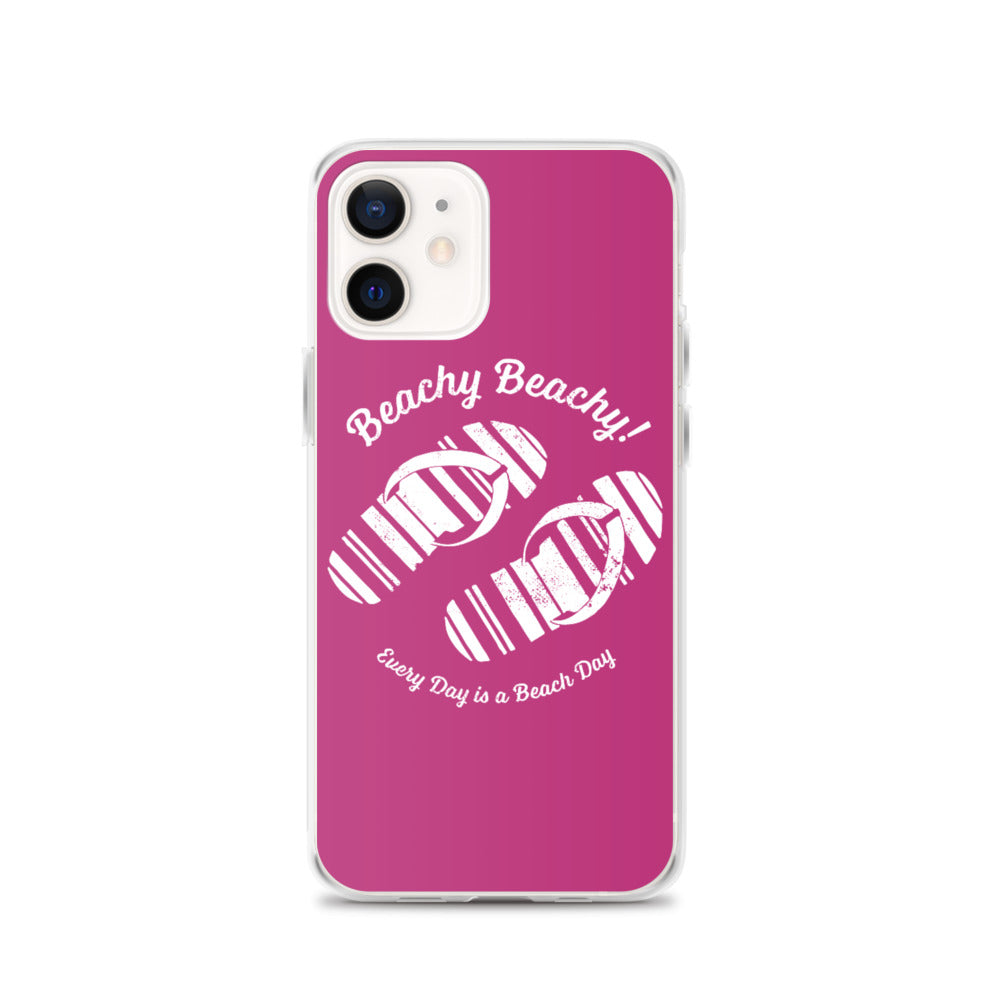Beachy Beachy Vintage Flip Flops iPhone Case
