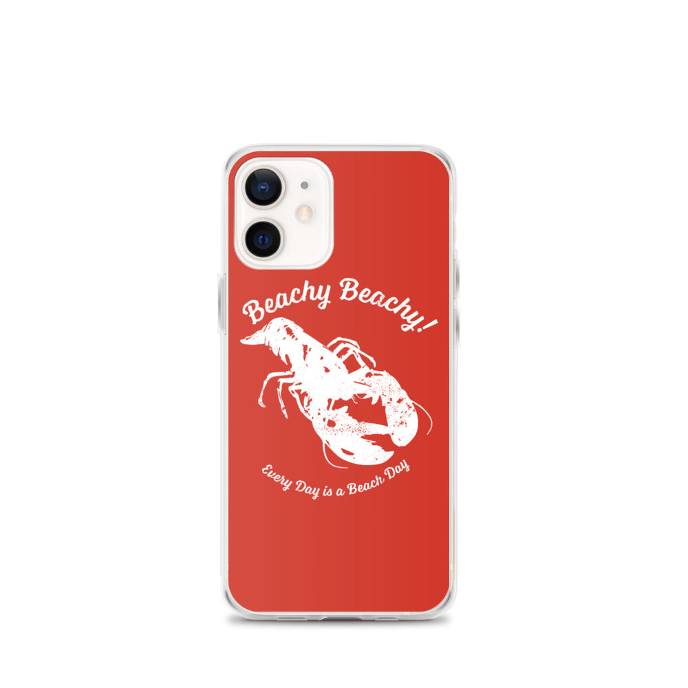 Beachy Beachy Vintage Lobster iPhone Case
