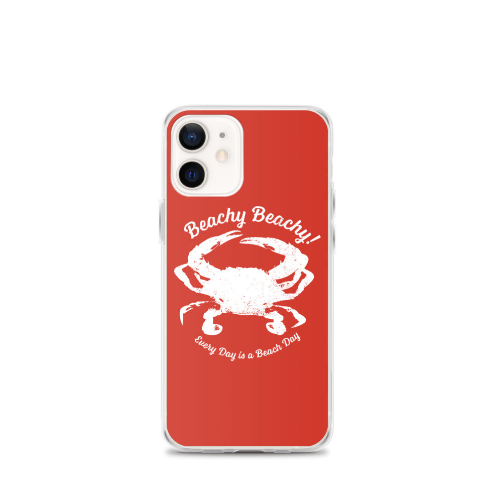 Beachy Beachy Vintage Crab iPhone Case