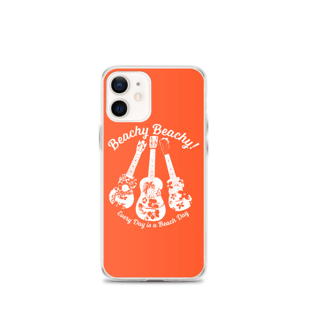 Beachy Beachy Vintage Ukuleles iPhone Case