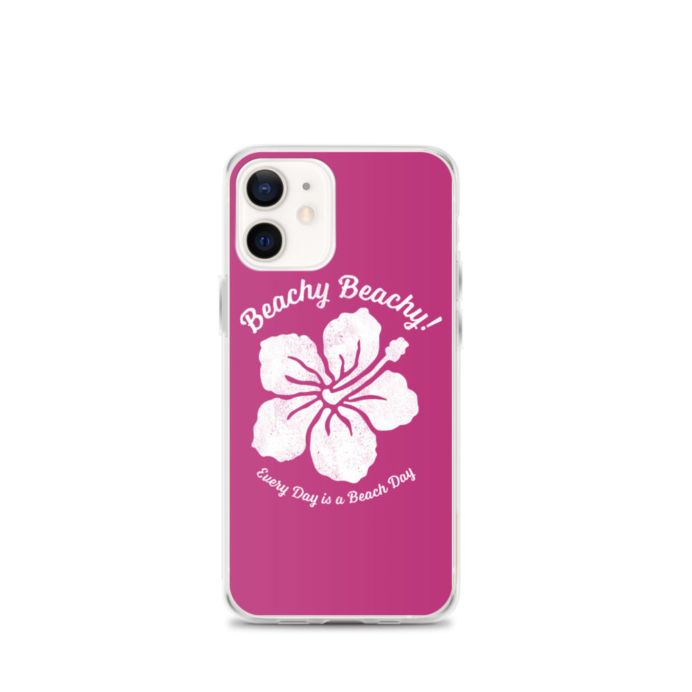 Beachy Beachy Vintage Tropical Flower iPhone Case