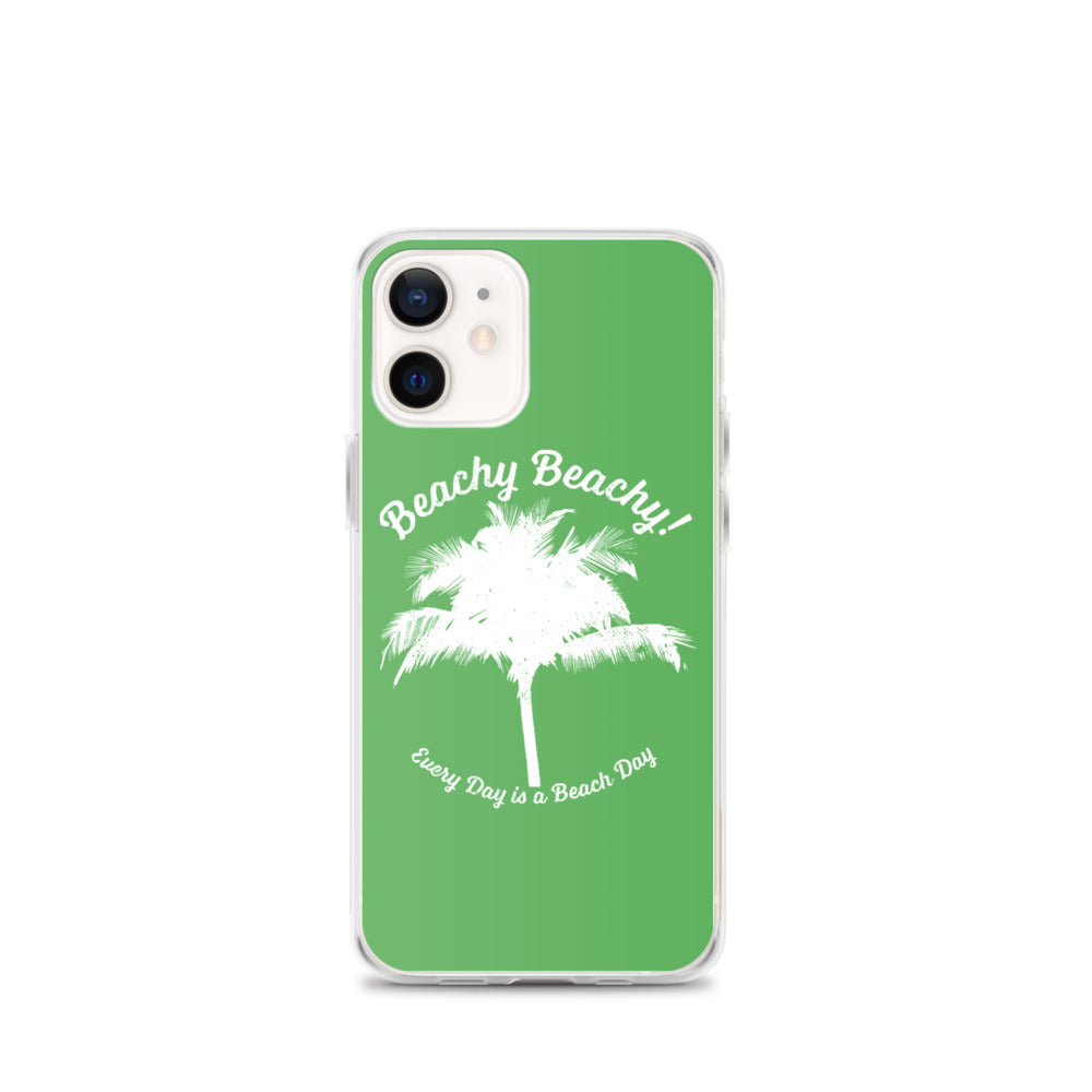 Beachy Beachy Vintage Palm Tree iPhone Case