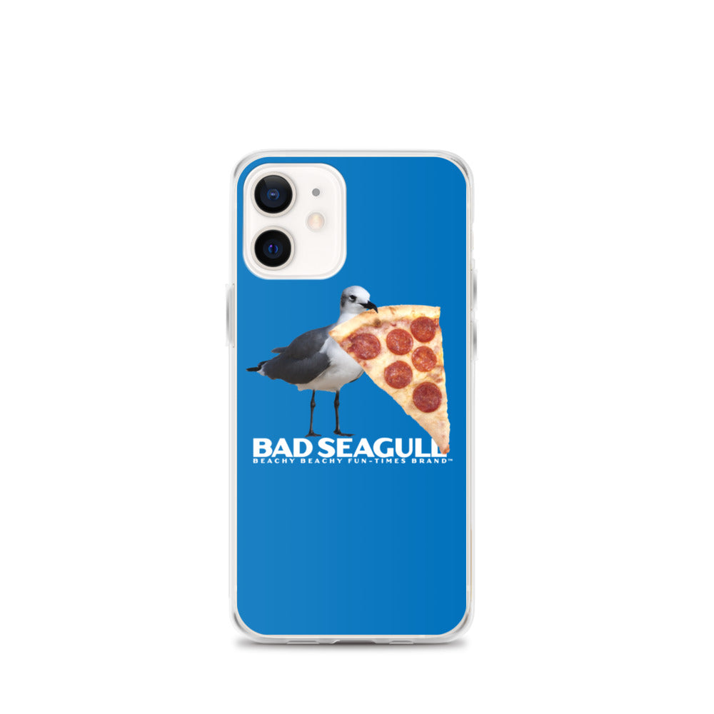 Bad Seagull Jumbo Pizza Logo iPhone Case