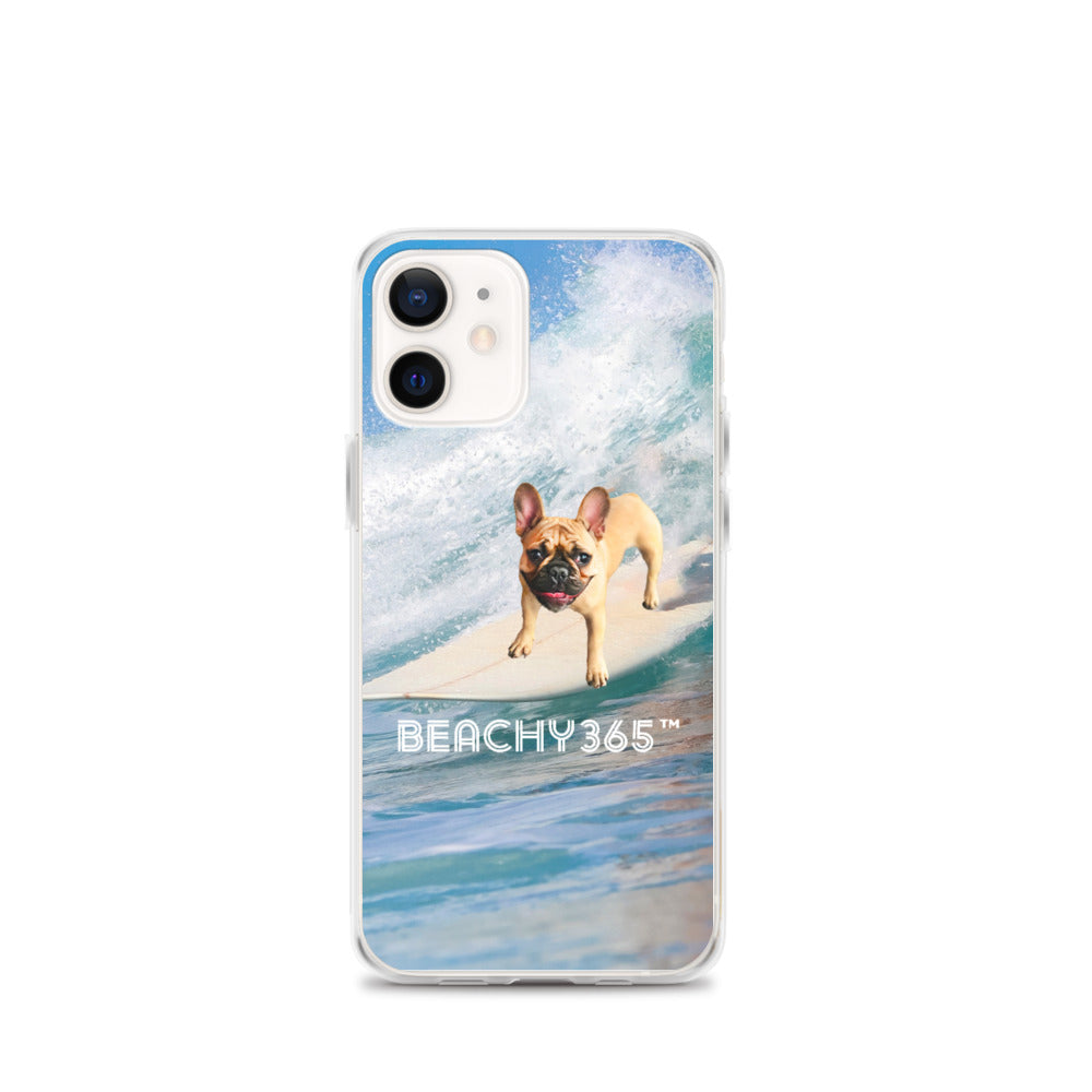 Finny the Fearless Surf Dog iPhone Case