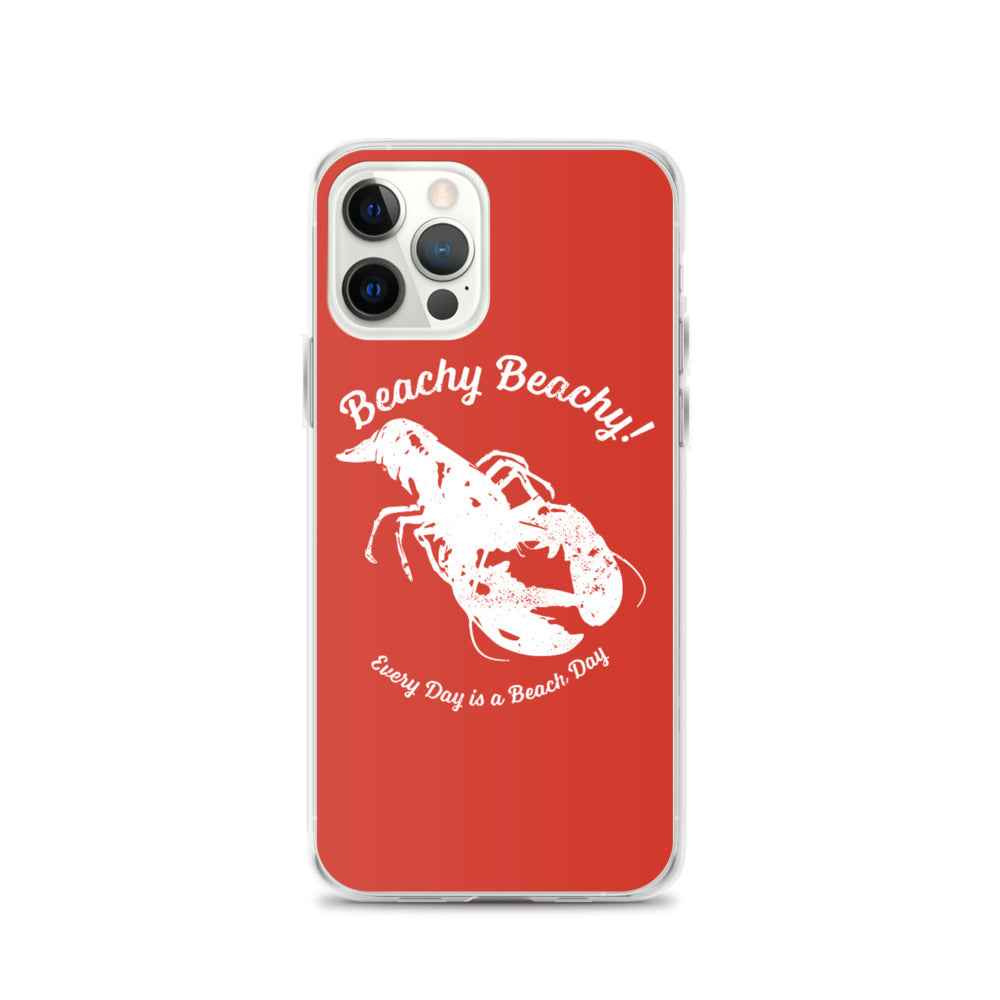 Beachy Beachy Vintage Lobster iPhone Case