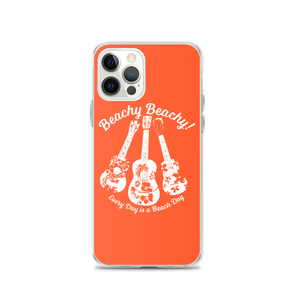 Beachy Beachy Vintage Ukuleles iPhone Case