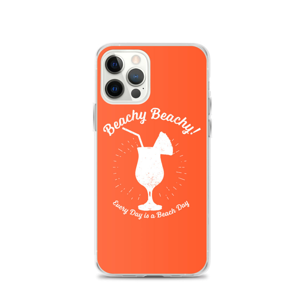 Beachy Beachy Vintage Tropical Boat Drink iPhone Case