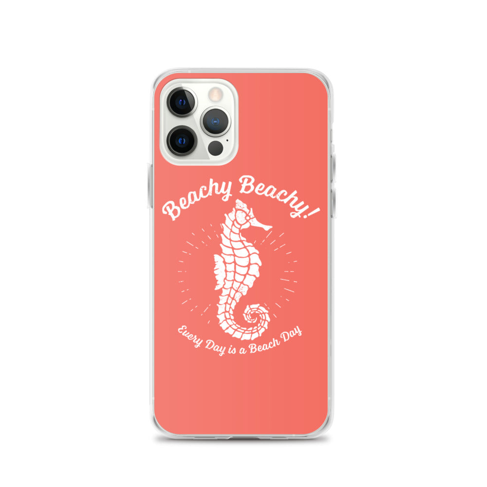Beachy Beachy Vintage Seahorse iPhone Case
