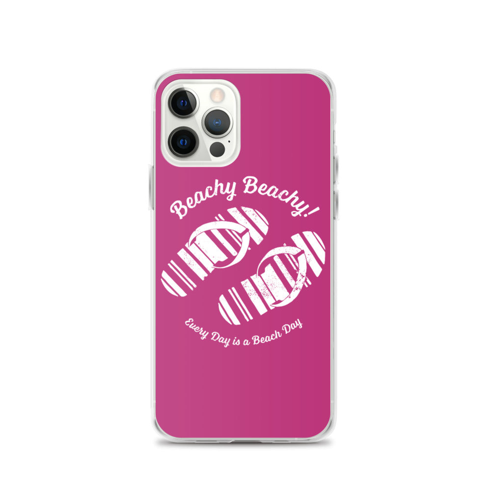 Beachy Beachy Vintage Flip Flops iPhone Case